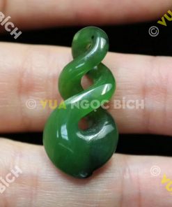 Mặt Dây Nút Thắt Vô Tận Ngọc Bích Nephrite Jade (MD041) 24 Mặt Dây Nút Thắt Vô Tận Ngọc Bích Nephrite Jade (MD041)