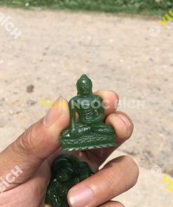Mặt Dây Phật Tổ Ngọc Bích Nephrite Jade (MD054)