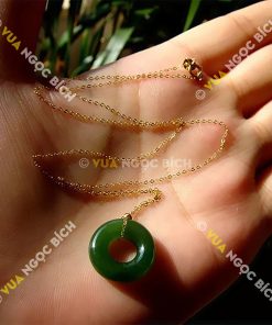 Mặt Dây Ngọc Bich Nephrite Jade (MD062)