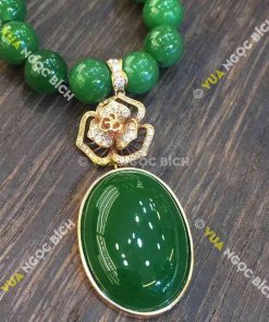 Mặt Dây Ngọc Bích Nephrite Jade (MD071)
