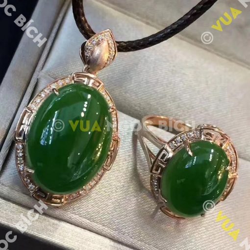 Mặt Dây Ngọc Bích Nephrite JAde (MD079)