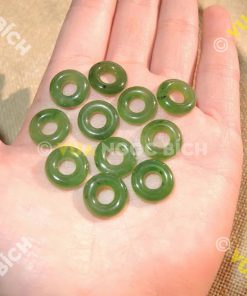 Mặt Dây Đồng Điếu Ngọc Bích Nephrite Jade (MD070)