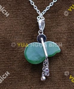 Mặt Dây Hồ Lô Ngọc Bích Nephrite Jade (MD064)