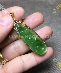 Mặt Dây Ngọc Bích Nephrite Jade (MD065)