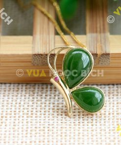 Mặt Dây Ngọc Bích Nephrite Jade (MD066) 5