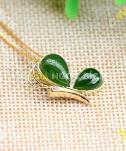 Mặt Dây Ngọc Bích Nephrite Jade (MD066)