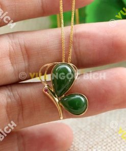Mặt Dây Ngọc Bích Nephrite Jade (MD066)