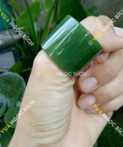 Nhẫn Càn Long Ngọc Bích Nephrite Jade (NN036) 19 Nhẫn Càn Long Ngọc Bích Nephrite Jade (NN036)
