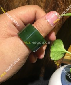 Nhẫn Càn Long Ngọc Bích Nephrite Jade (NN036)