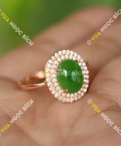 Nhẫn Ngọc Bích Nephrite Jade (NN032)