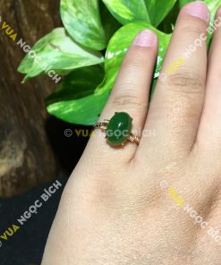 Nhẫn Ngọc Bích Nephrite Jade (NN035)