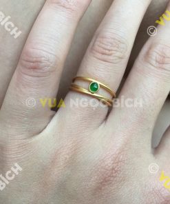 Nhẫn Ngọc Bích Nephrite Jade (NN037) 11 Nhẫn Ngọc Bích Nephrite Jade (NN037)