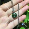 Mặt Dây Đồng Điếu Ngọc Bích Nephrite Jade (MD081)