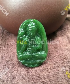 Phật Bản Mệnh Bồ Tát Đại Thế Chí Ngọc Bích Nephrite Jade (MD096) 12 Phật Bản Mệnh Bồ Tát Đại Thế Chí Ngọc Bích Nephrite Jade (MD096)