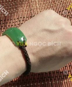 Vòng Tay Ngọc Bích Nephrite Jade Mix Dây Dù (VT019) 16 Vòng Tay Ngọc Bích Nephrite Jade Mix Dây Dù (VT019)