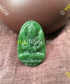 Phật Bản Mệnh Bồ Tát Hư Không Tạng Ngọc Bích Nephrite Jade(MD092)