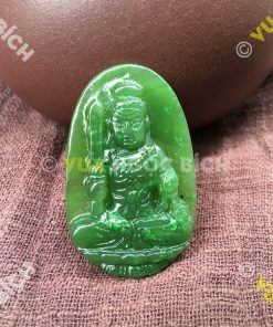 Phật Bản Mệnh Bất Động Minh Vương Ngọc Bích Nephrite Jade (MD097)