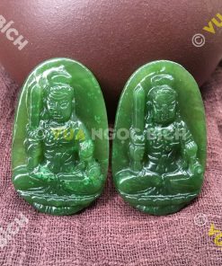 Phật Bản Mệnh Bất Động Minh Vương Ngọc Bích Nephrite Jade (MD097) 16 Phật Bản Mệnh Bất Động Minh Vương Ngọc Bích Nephrite Jade (MD097)