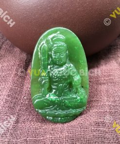 Phật Bản Mệnh Bất Động Minh Vương Ngọc Bích Nephrite Jade (MD097)