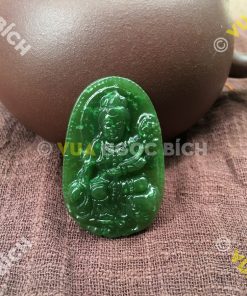 Phật Bản Mệnh Phổ Hiền Bồ Tát Ngọc Bích Nephrite Jade (MD094)