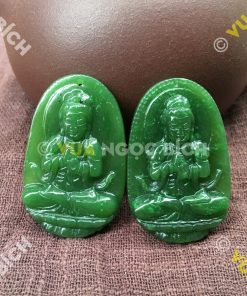 Phật Bản Mệnh Phổ Minh Đại Nhật Như Lai Ngọc Bích Nephrite Jade (MD095) 16 Phật Bản Mệnh Phổ Minh Đại Nhật Như Lai Ngọc Bích Nephrite Jade (MD095)