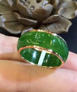 Nhẫn Ngọc Bích Nephrite Jade (NN048)