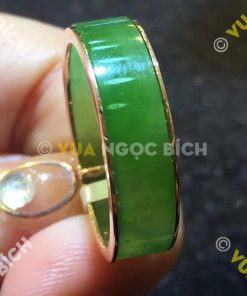 Nhẫn Ngọc Bích Nephrite Jade (NN049) 15 Nhẫn Ngọc Bích Nephrite Jade (NN049)