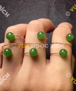 Nhẫn Ngọc Bích Nephrite Jade (NN050) 15 Nhẫn Ngọc Bích Nephrite Jade (NN050)