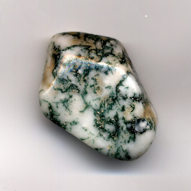 Mã Não Rêu / Moss Agate - ở Việt Nam gọi là Băng Ngọc Thủy Tảo