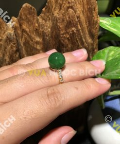 Nhẫn Ngọc Bích Nephrite Jade (NN051)