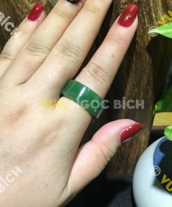 Nhẫn Càn Long Ngọc Bích Nephrite Jade (NN052)