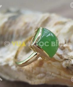 Nhẫn Ngọc Bích Nephrite Jade (NN046) 18 Nhẫn Ngọc Bích Nephrite Jade (NN046)