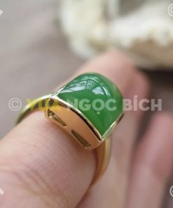 Nhẫn Ngọc Bích Nephrite Jade (NN046) 16 Nhẫn Ngọc Bích Nephrite Jade (NN046)