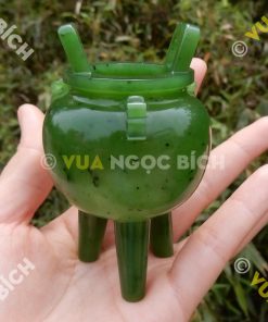 Lư Hương Ngọc Bích Nephrite Jade (VPPT008) 16 Lư Hương Ngọc Bích Nephrite Jade (VPPT008)