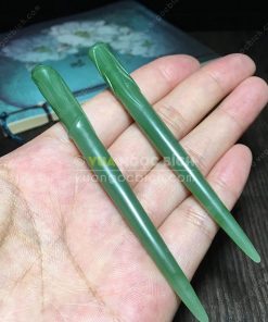 Trâm Cài Ngọc Bích Nephrite Jade (VPPT011)