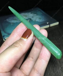 Trâm Cài Ngọc Bích Nephrite Jade (VPPT011)