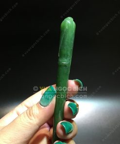 Trâm Cài Ngọc Bích Nephrite Jade (VPPT011)