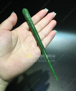 Trâm Cài Ngọc Bích Nephrite Jade (VPPT011)