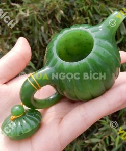 Ấm Trà Ngọc Bích Nephrite Jade (VPPT003) 15 Ấm Trà Ngọc Bích Nephrite Jade (VPPT003)