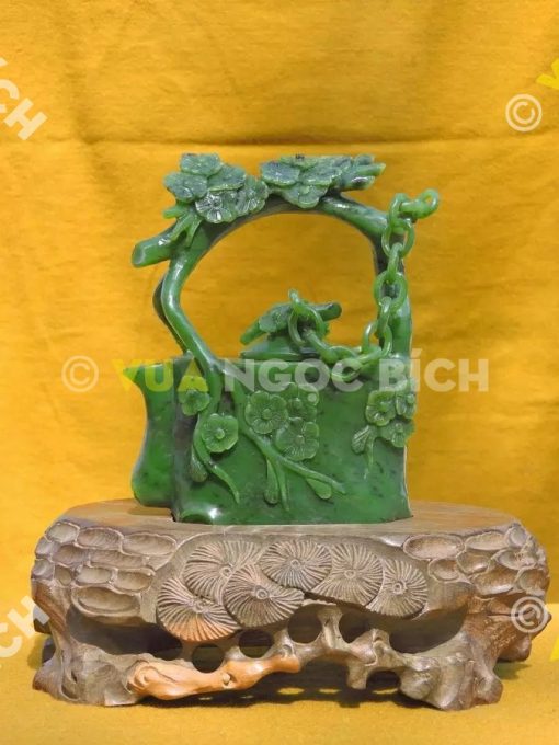 Ấm Trà Ngọc Bích Nephrite Jade (VPPT004)