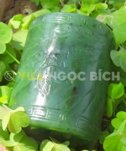 Ống Đựng Bút Ngọc Bích Nephrite Jade (VPPT002)