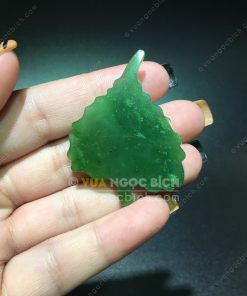Mặt Dây Chữ Om Ngọc Bích Nephrite Jade (MD168) 15 Mặt Dây Chữ Om Ngọc Bích Nephrite Jade (MD168)