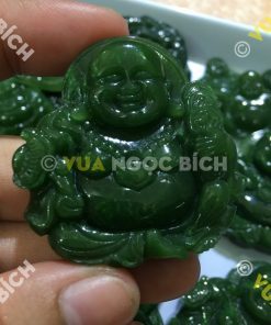 Mặt Dây Di Lạc Ngọc Bích Nephrite Jade (MD021-2) 21 Mặt Dây Di Lạc Ngọc Bích Nephrite Jade (MD021-2)