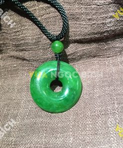 Mặt Dây Đồng Điếu Ngọc Bích Nephrite Jade (MD027-2) 24 Mặt Dây Đồng Điếu Ngọc Bích Nephrite Jade (MD027-2)