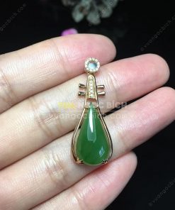 Mặt Dây Ngọc Bích Nephrite Jade (MD158) 14 Mặt Dây Ngọc Bích Nephrite Jade (MD158)