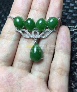 Mặt Dây Ngọc Bích Nephrite Jade (MD162) 16 Mặt Dây Ngọc Bích Nephrite Jade (MD162)