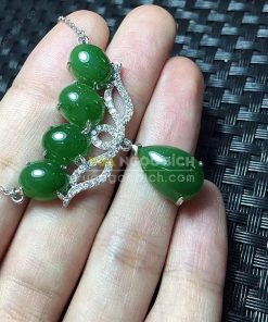 Mặt Dây Ngọc Bích Nephrite Jade (MD162) 15 Mặt Dây Ngọc Bích Nephrite Jade (MD162)