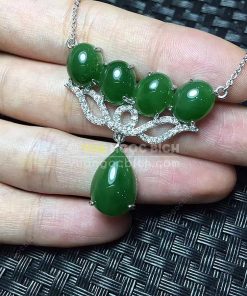 Mặt Dây Ngọc Bích Nephrite Jade (MD162)