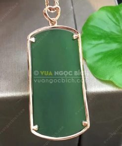 Mặt Dây Ngọc Bích Nephrite Jade (MD163)