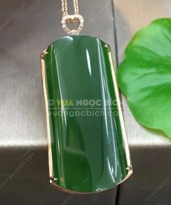 Mặt Dây Ngọc Bích Nephrite Jade (MD163)